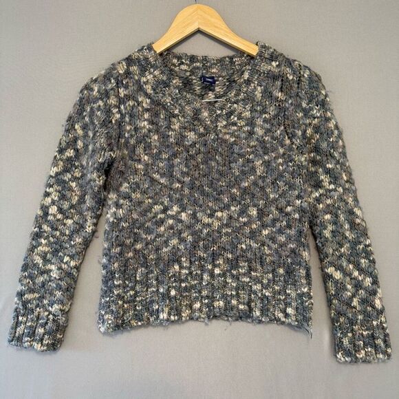 2007 Knit Gap Sweater Grey Color Women’s Size Small Preppy Style Chunky Knit - Picture 1 of 8